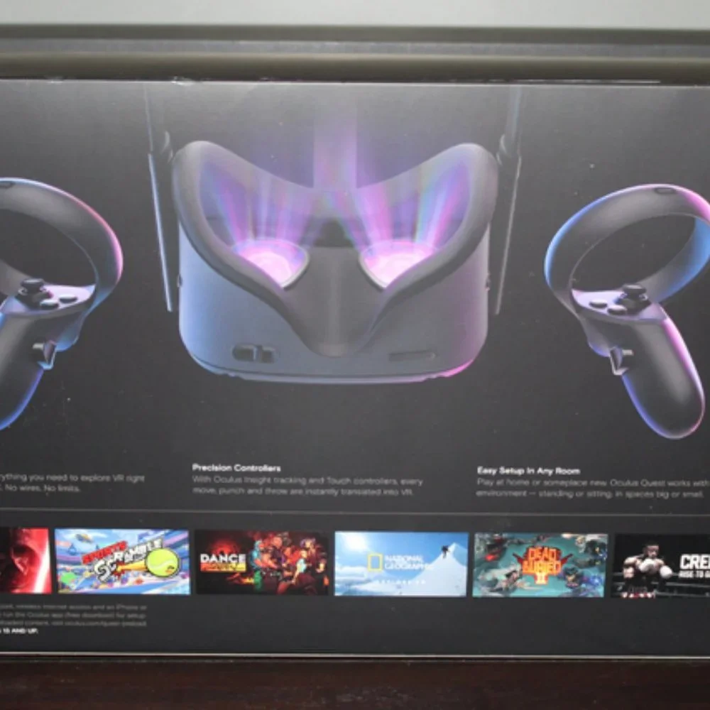 Oculus Quest Standalone Virtual Reality Gaming Headset Bundle - 128GB
